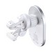 Автомобильное беспроводное зарядное устройство Deppa Mage Safe Flat Qi D-55204 (5V/ 2.4A, 9V/ 2.0A 15W) Белый - фото 85920