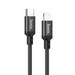 Дата-кабель Hoco X14 Double speed PD charging data cable for Type-C to Lightning (2.0 м) Черный - фото 85948
