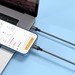 Дата-кабель Hoco X14 Double speed PD charging data cable for Type-C to Lightning (2.0 м) Черный - фото 85950