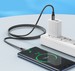 Дата-кабель Hoco X14 Double speed 60W charging data cable for Type-C to Type-C (1.0 м) Черный - фото 85959