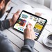 Чехол-обложка Smart Folio для iPad Pro 12.9" 2022г. (6-го поколения) Dark blue - Темно-синий - фото 86214