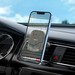 Автомобильный держатель Hoco CA115 Blue Shark car holder магнитный универсальный в решетку черный - фото 86352