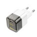 Адаптер питания Hoco C125A Transparent tribute single-port PD 20W (Type-C: 5V max 3A) Черный - фото 86382