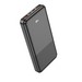 Аккумулятор внешний универсальный Hoco J108 10000 mAh Universe PD22.5W+QC3.0 power bank (2USB:5V-3A/ Type-C: 5V-3A) Черный - фото 86397