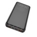 Аккумулятор внешний универсальный Hoco J108 10000 mAh Universe PD22.5W+QC3.0 power bank (2USB:5V-3A/ Type-C: 5V-3A) Черный - фото 86398
