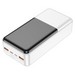 Аккумулятор внешний универсальный Hoco J108B 30000 mAh Universe PD22.5W+QC3.0 power bank (2USB:5V-3A/ Type-C: 5V-3A) Белый - фото 86413