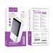Аккумулятор внешний универсальный Hoco J108B 30000 mAh Universe PD22.5W+QC3.0 power bank (2USB:5V-3A/ Type-C: 5V-3A) Белый - фото 86415
