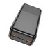 Аккумулятор внешний универсальный Hoco J108B 30000 mAh Universe PD22.5W+QC3.0 power bank (2USB:5V-3A/ Type-C: 5V-3A) Черный - фото 86418