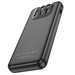 Аккумулятор внешний универсальный Hoco J114 10000 mAh power bank (USB:5V-2A/ Type-C: 5V-2A) Черный - фото 86892