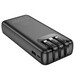 Аккумулятор внешний универсальный Hoco J114A 20000 mAh power bank (USB:5V-2A/ Type-C: 5V-2A) Черный - фото 86889