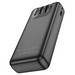 Аккумулятор внешний универсальный Hoco J114A 20000 mAh power bank (USB:5V-2A/ Type-C: 5V-2A) Черный - фото 86895