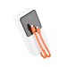 Аккумулятор внешний универсальный Hoco J119B 30000 mAh Sharp charger PD22.5W+QC3.0 power bank (2USB:5V-3A/ Type-C: 5V-3A) Белый - фото 86973