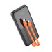 Аккумулятор внешний универсальный Hoco J119A 20000 mAh Sharp charger PD22.5W+QC3.0 power bank (USB:5V-3A/ Type-C: 5V-3A) Черный - фото 86982