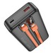 Аккумулятор внешний универсальный Hoco J119A 20000 mAh Sharp charger PD22.5W+QC3.0 power bank (USB:5V-3A/ Type-C: 5V-3A) Черный - фото 86997