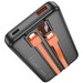 Аккумулятор внешний универсальный Hoco J119 10000 mAh Sharp charger PD22.5W+QC3.0 power bank (USB:5V-3A/ Type-C: 5V-3A) Черный - фото 86989
