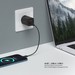 Адаптер питания Deppa USB-A + Type-C Power Delivery/ QC3.0 GAN 45Вт D-11436 (5В/ 3А, 9В/ 2А) Черный - фото 87348