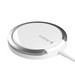 Беспроводное зарядное устройство Deppa Magsafe Ring Qi 15W (D-23156) Белая - фото 87445