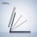 Беспроводное зарядное устройство Deppa 3в1 Magsafe Crystal Stand Qi складная (D-23158) 22W Черный - фото 87359