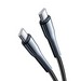 Дата-кабель Deppa Apollo Type-C - Type-C D-72526 60Вт (1.5м) Черный - фото 87279