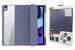 Чехол-подставка Mutural Folio Case Elegant series для iPad 7-8 (10.2") 2019-20г.г. кожаный (MT-P-010504) Серо-лавандовый - фото 87925