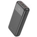 Аккумулятор внешний универсальный Hoco J121A 20000 mAh power bank 22.5W (2USB:5V-2.0A) Черный - фото 87230