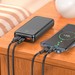 Аккумулятор внешний универсальный Hoco J121A 20000 mAh power bank 22.5W (2USB:5V-2.0A) Черный - фото 87234