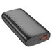 Аккумулятор внешний универсальный Hoco J122A 20000 mAh Respect power bank 22.5W (2USB:5V-2.0A) Черный - фото 87243