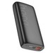 Аккумулятор внешний универсальный Hoco J122A 20000 mAh Respect power bank 22.5W (2USB:5V-2.0A) Черный - фото 87244