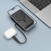 Аккумулятор внешний универсальный Deppa NRG Magesafe QI 15Вт. 10000 mAh power bank D-33659 (5V-3A) Черный - фото 87342