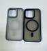 Чехол пластиковый Magnetic для iPhone 14 Pro (6.1") серый - фото 89676