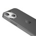 Чехол силиконовый Hoco Light Series для iPhone 15 Plus (6.7") тонкий TPU 0,8mm Дымчатый - фото 87730
