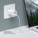 Адаптер питания Deppa USB-A + 2Type-C Power Delivery/ QC3.0 GAN 65Вт D-11443 (5В/ 3А, 9В/ 2.22А) Белый - фото 88192