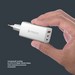 Адаптер питания Deppa USB-A + 2Type-C Power Delivery/ QC3.0 GAN 65Вт D-11443 (5В/ 3А, 9В/ 2.22А) Белый - фото 88193