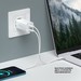 Адаптер питания Deppa 2Type-C Power Delivery/ QC3.0 GAN 65Вт D-11445 (5В/ 3А, 9В/ 3А) Белый - фото 88197