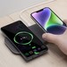Беспроводное зарядное устройство Deppa Charging Station Dual 2в1 (D-24026) для 2 смартфонов и наушников 40Вт Черный - фото 88231