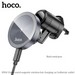 Автомобильное беспроводное зарядное устройство Hoco HW6 (5V/ 2.4A, 9V/ 2.0A 15W) Черный - фото 88288
