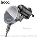 Автомобильное беспроводное зарядное устройство Hoco HW6 (5V/ 2.4A, 9V/ 2.0A 15W) Черный - фото 88289