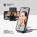 Беспроводное зарядное устройство Deppa Charging Stand 2в1 (D-24027) для Apple iPhone/ Air Pods 20W Черный - фото 88296