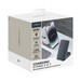 Беспроводное зарядное устройство Deppa Charging Stand 2в1 (D-24027) для Apple iPhone/ Air Pods 20W Черный - фото 88300