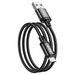 Дата-кабель USB Hoco X89 Fast charging MicroUSB (1м) Black - фото 88704