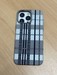 Чехол пластиковый MItriFON Life+ magnetic case iPhone 15 Pro Max (6.7") бело-черный карбон - фото 88779