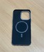 Чехол пластиковый MItriFON Life+ magnetic case iPhone 15 Pro Max (6.7") бело-красный карбон - фото 88783