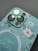 Чехол пластиковый Secret Garden Magnetic case для iPhone 14 Pro Max (6.7") с защитой камеры Голубой - фото 89571