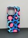 Чехол пластиковый FreeAir magnetic case iPhone 14 Pro (6.1") пятнистый Синий - фото 89744