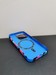 Чехол пластиковый FreeAir magnetic case iPhone 14 Pro (6.1") пятнистый Синий - фото 89747