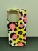 Чехол пластиковый FreeAir magnetic case iPhone 15 Pro (6.1") пятнистый Желтый - фото 89630