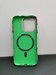 Чехол пластиковый FreeAir magnetic case iPhone 14 Pro (6.1") пятнистый Зеленый - фото 89731