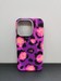 Чехол пластиковый FreeAir magnetic case iPhone 14 Pro (6.1") пятнистый Фиолетовый - фото 89723
