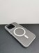 Чехол пластиковый Magnetic для iPhone 14 Pro (6.1") серый - фото 89670
