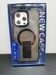Чехол пластиковый New case magnetic + подставка для iPhone 15 Pro Max (6.7") черный матовый - фото 89932